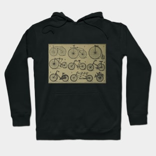 Vintage Bicycles Hoodie